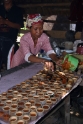 Making caramel from palm tree sap, Java Pangandaran Indonesia